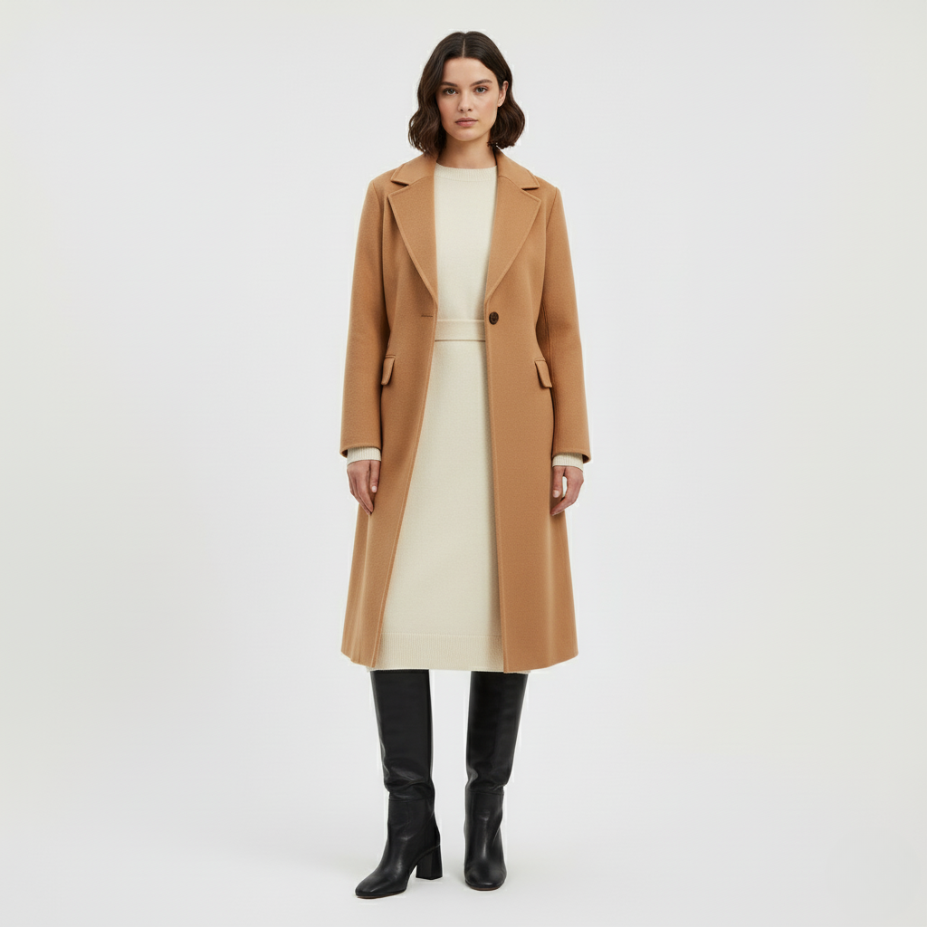 Classic Wool Long Coat