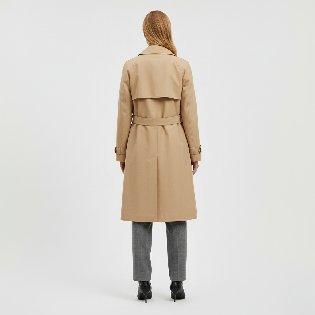 Classic Belted Trench Coat